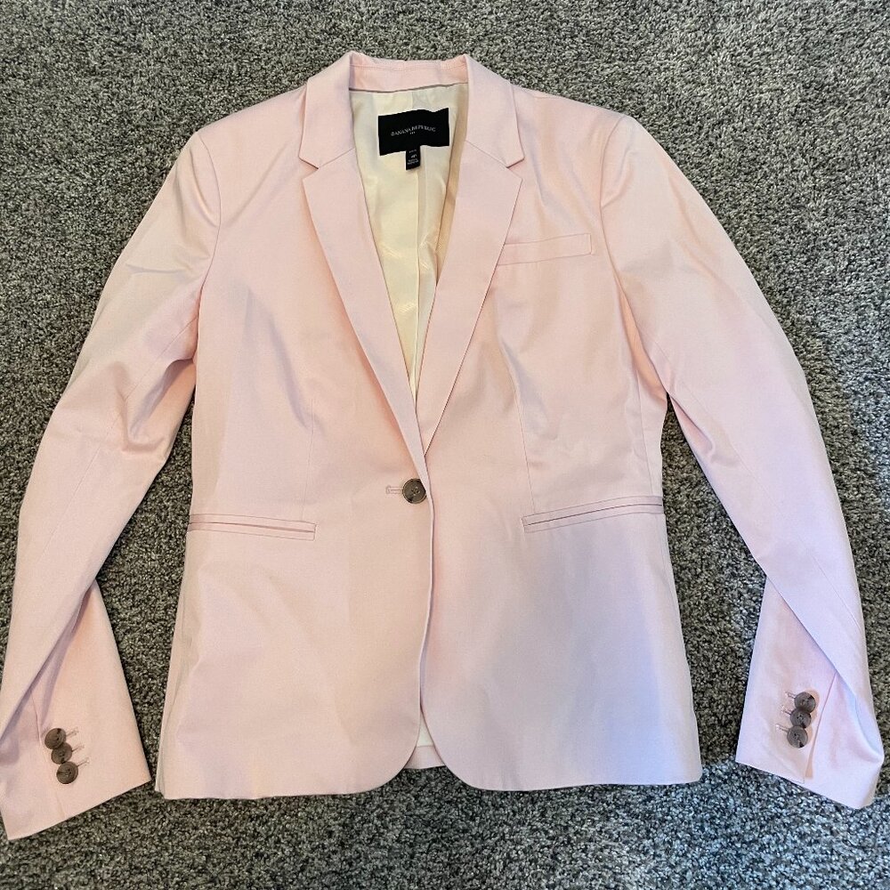Banana Republic Light Pink Blazer